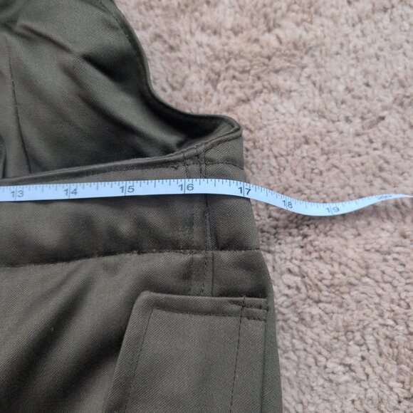 Austrian Military Surplus Lined Overalls, Olive Green/RAL7013 34 waist - Picture 6 of 10